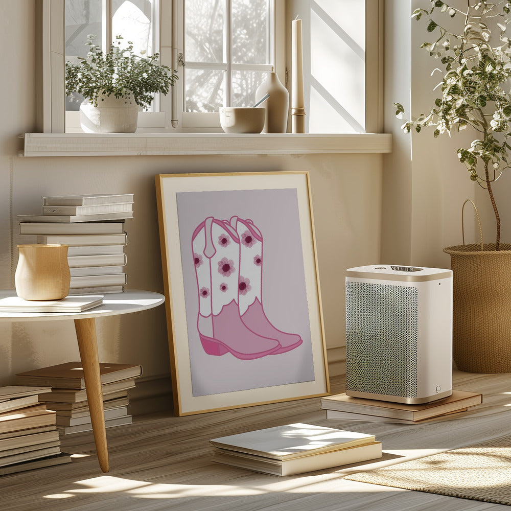 Pink Shoes Poster