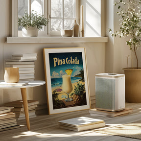 Pina Colada Vintage Poster