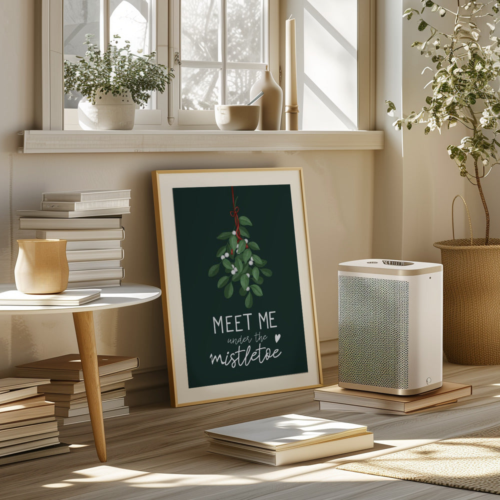 Meet me under the mistletoe Poster