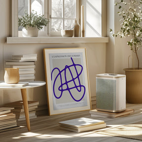 SIGNATURE ABSTRAITE Poster