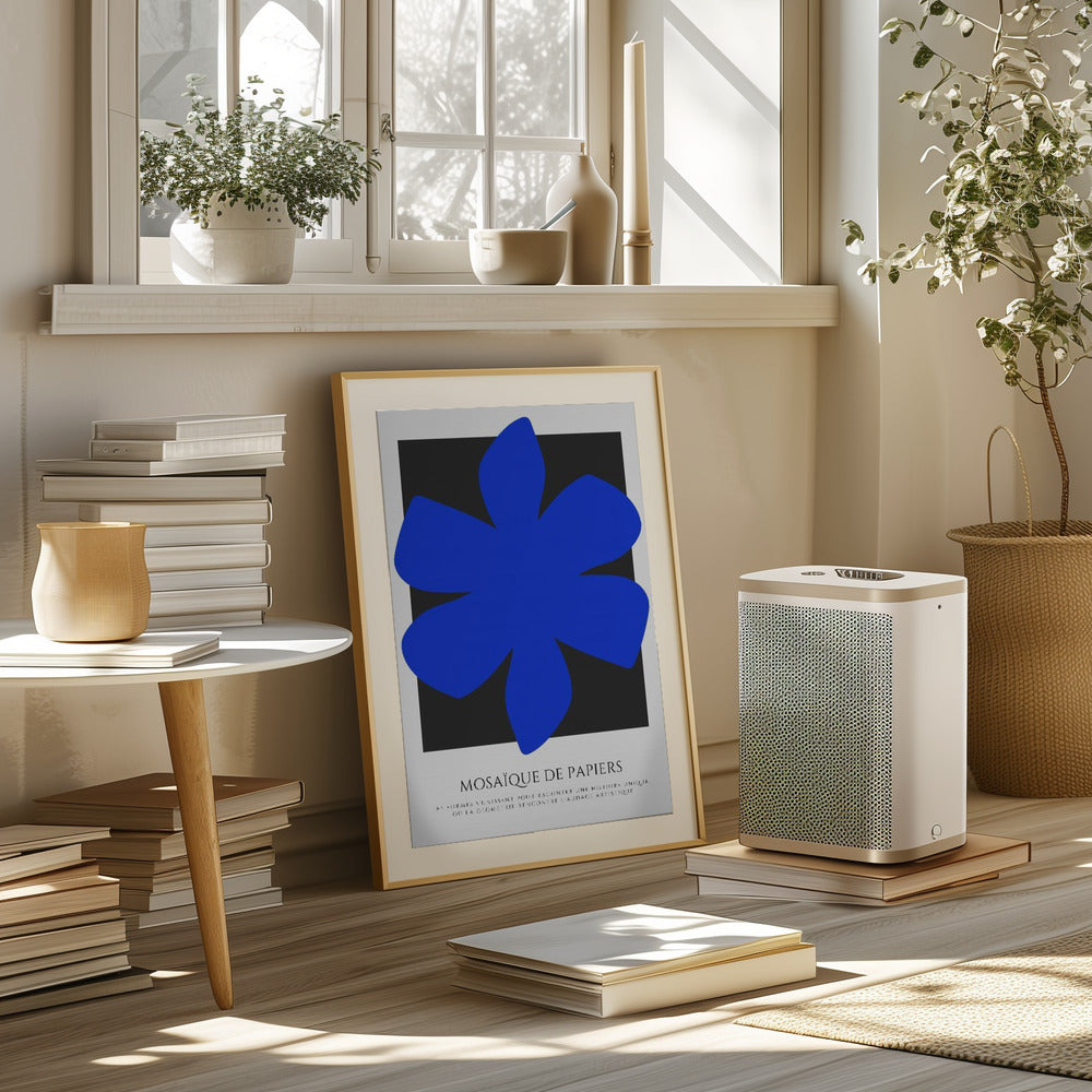 LA FLEUR BLEU Poster