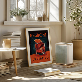 Negroni L&#039; Apertivo Poster