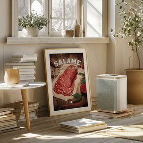 Salame Spianata Calabrese Poster