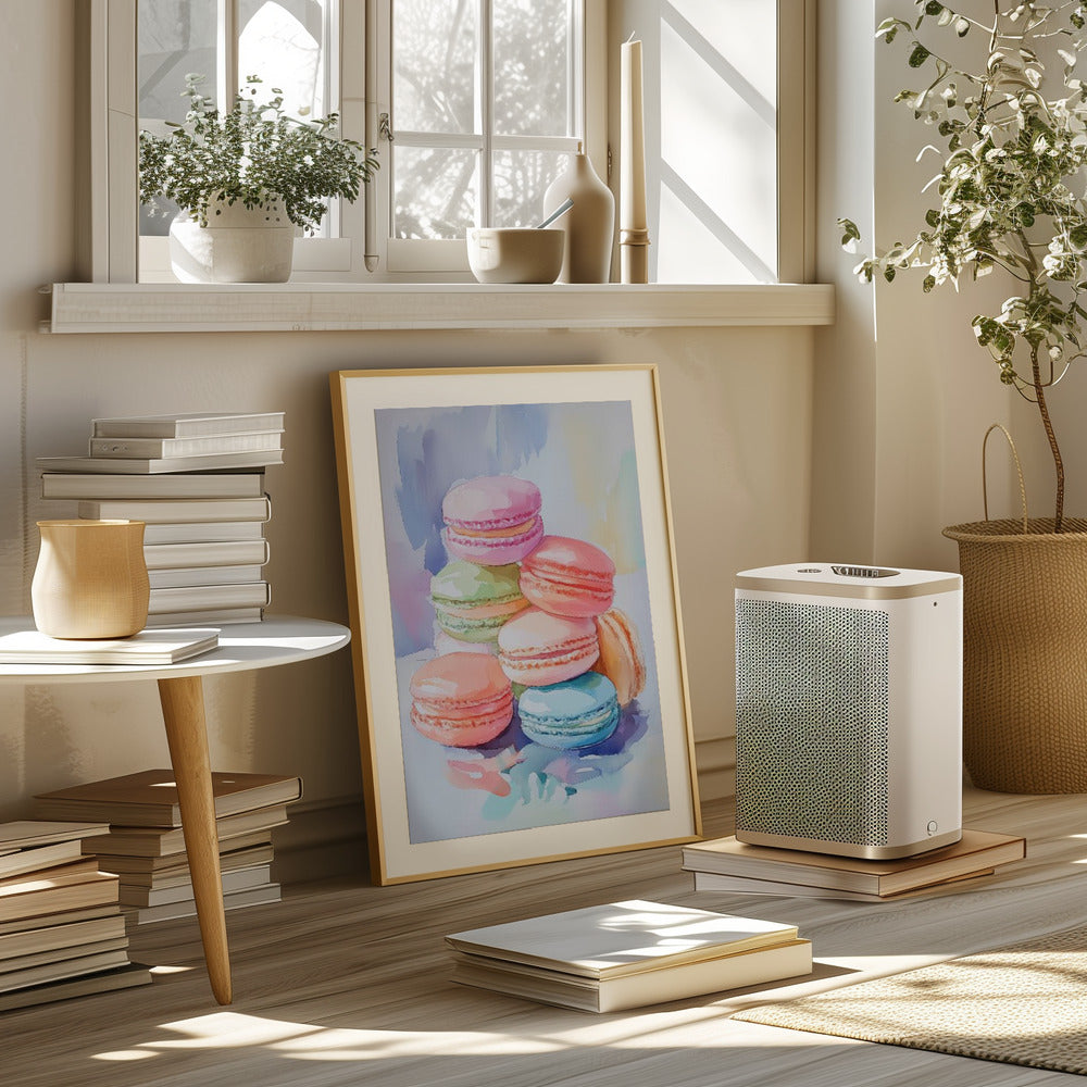 Colorful Macaron Poster