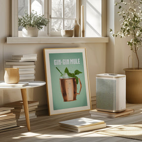 Gin Gin Mule Copper Poster