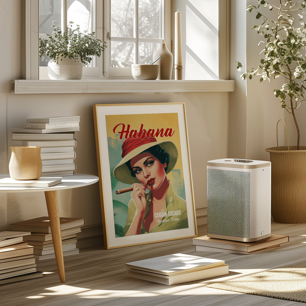 Habana - Cuban Cigars Poster