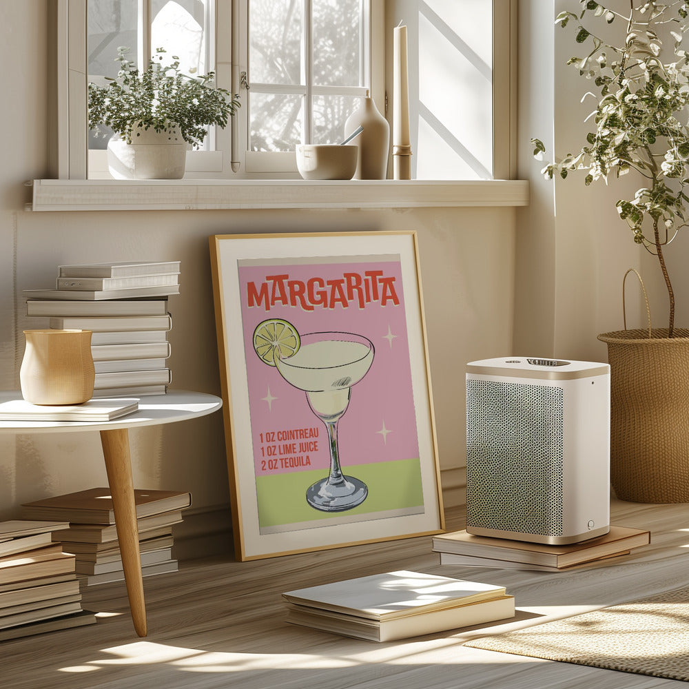 Margarita Cocktail Poster