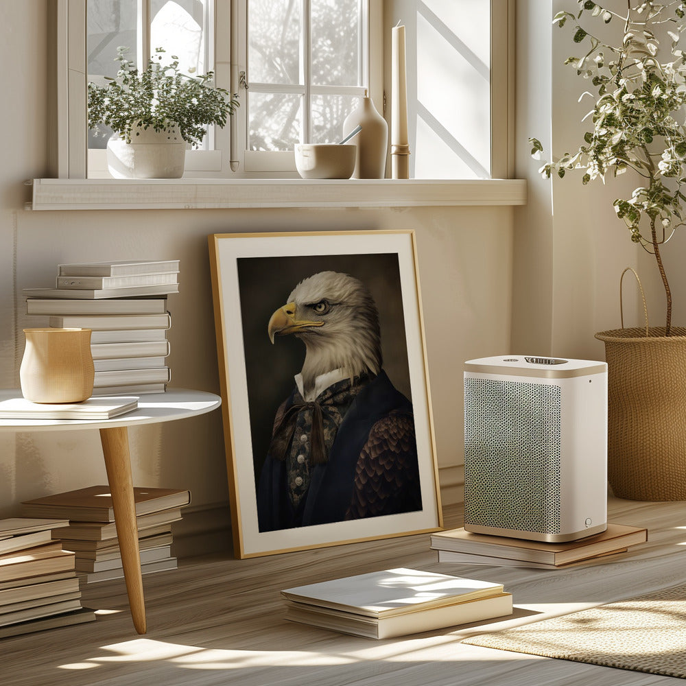 Bald Eagle Portrait Poster