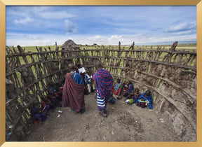 Maasai people Poster