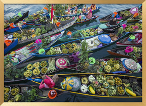 Banjarmasin Floating Market Poster