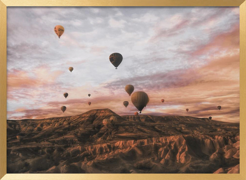 Cappodocia Hot air Balloon Poster