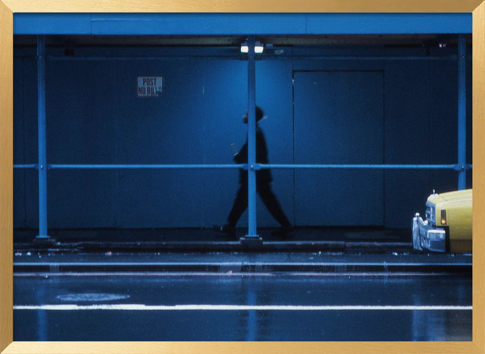 Yellow car (from the series &quot;New York Blues&quot;) Poster