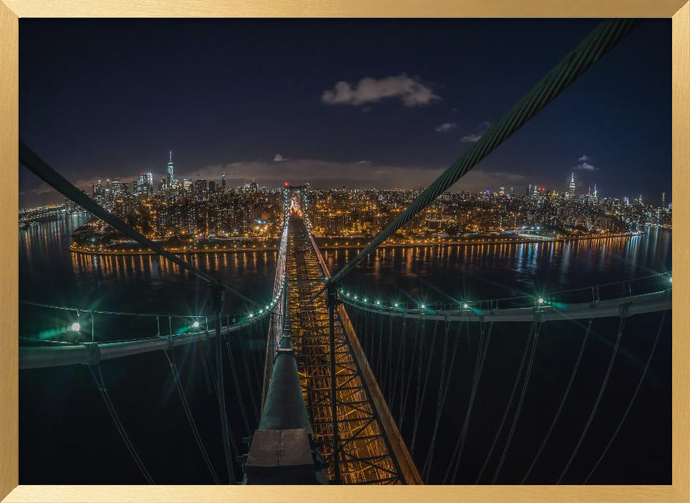 The Williamsburg Bridge Poster