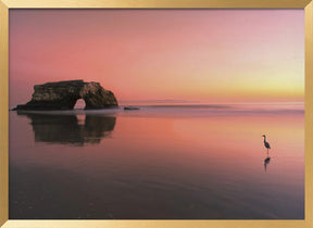 Sunset at the Natural Bridge-2 Poster