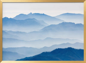 Misty Mountains Poster