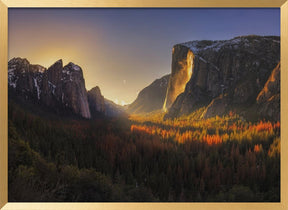 Yosemite Firefall Poster