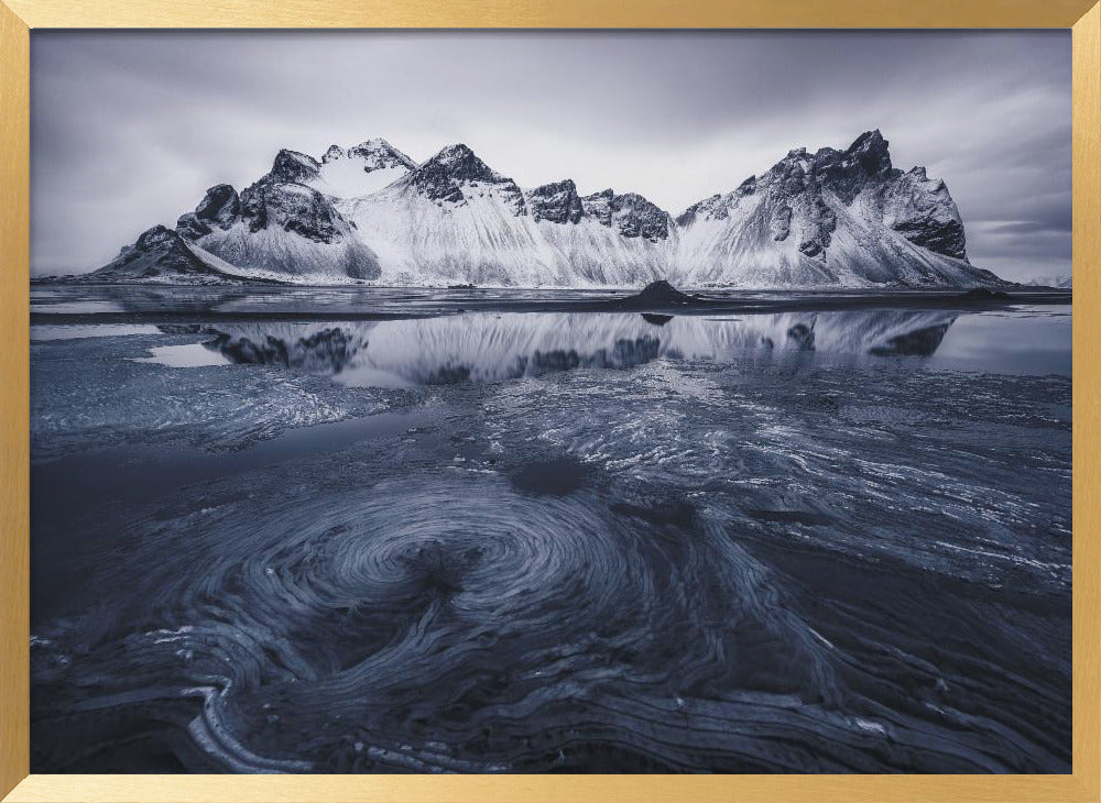 Ice on Stokksnes Poster