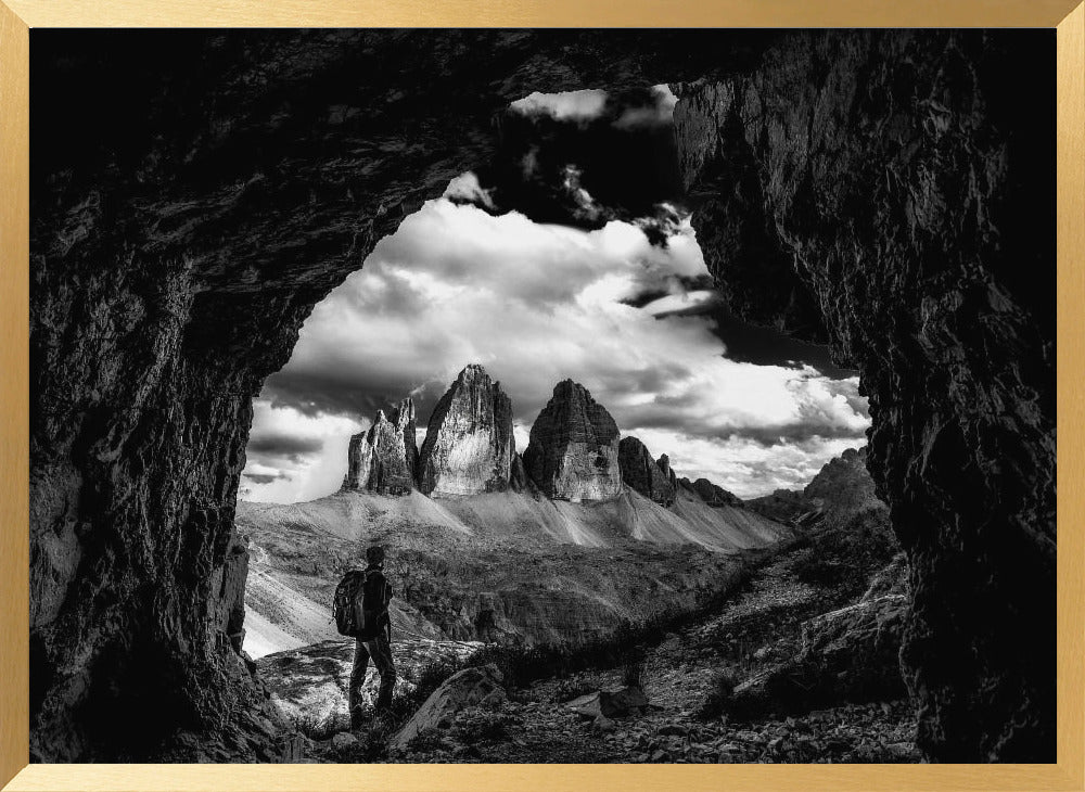 Tre Cime Trekking Poster