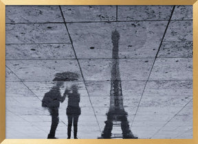 Under the Rain in Paris Poster