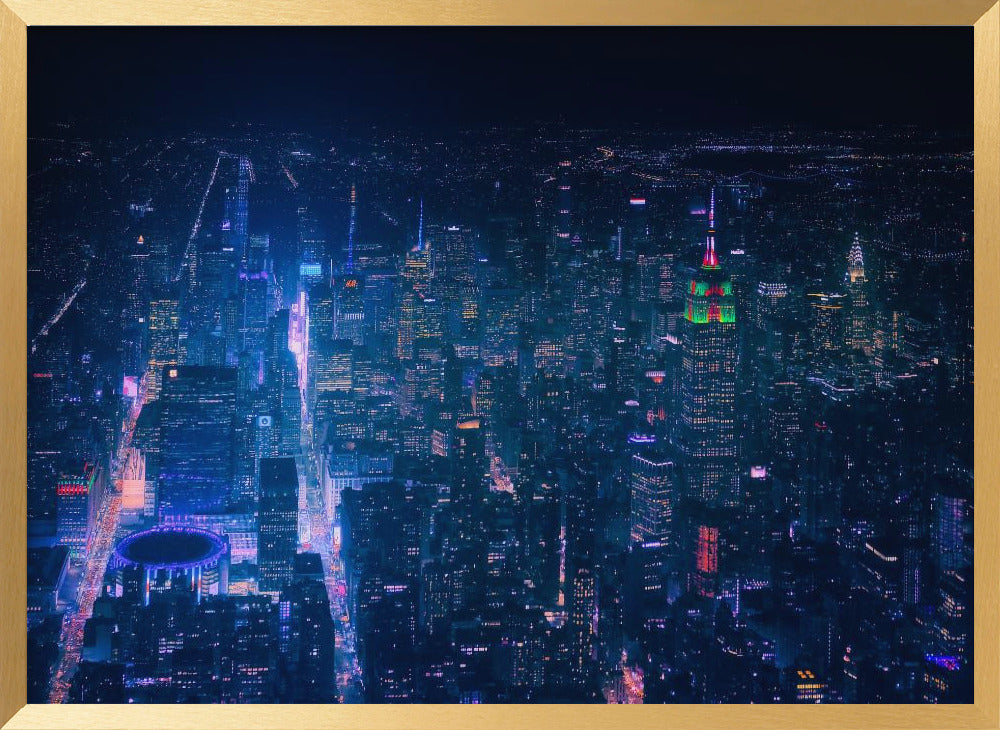 NYC Neon Noir Poster