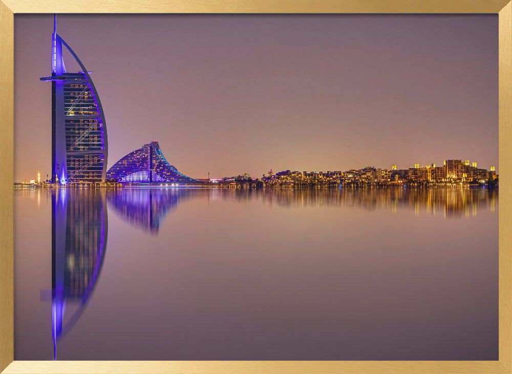 Burj Al Arab Reflections Poster