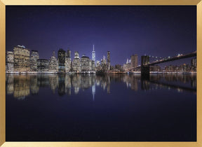 Night over Manhattan Poster