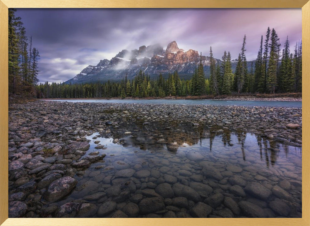 Castle Mountain Poster