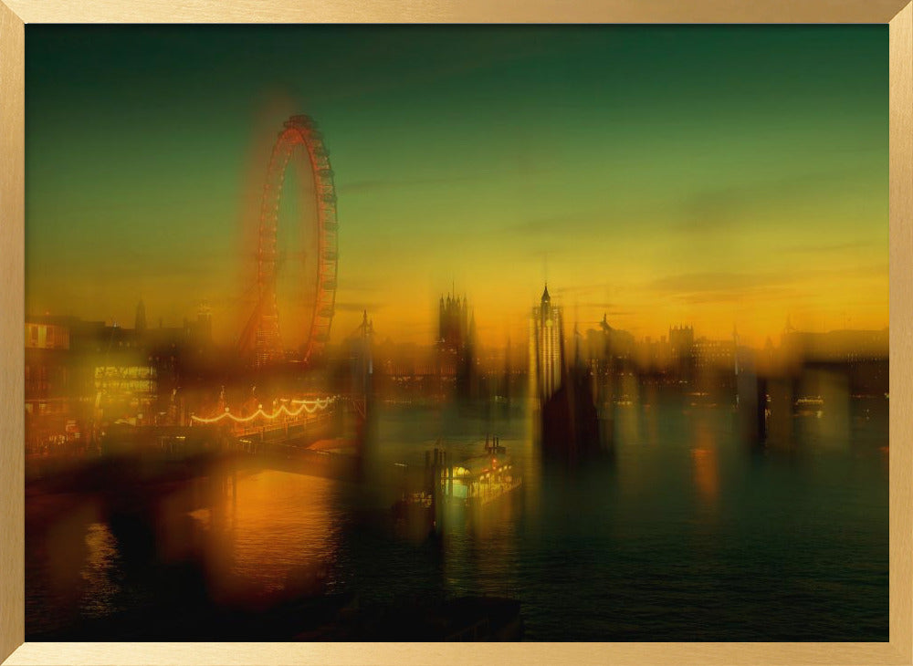 London at Dusk Poster