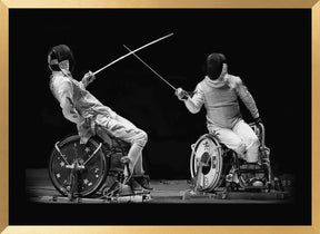 Wheelchair Fencing Poster