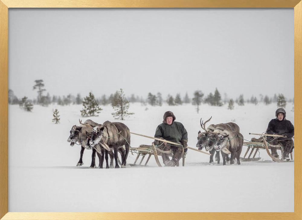 Semjon and Kolya on travel Poster