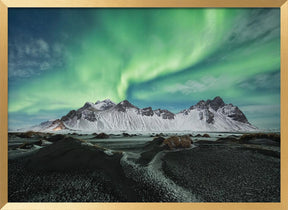 Stokksnes Aurora Poster