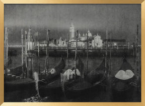 Rainy Night in Venice Poster