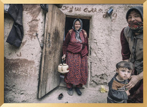 Tajik women / Darachtysurch settlement Poster