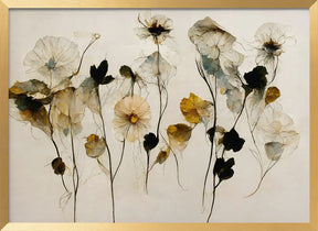 Beautiful Dry Flowers Poster