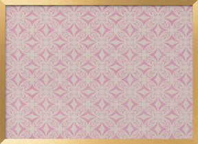 Pastel Symmetrical Pattern Poster