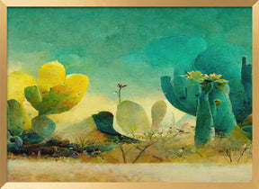 Cactuses Poster