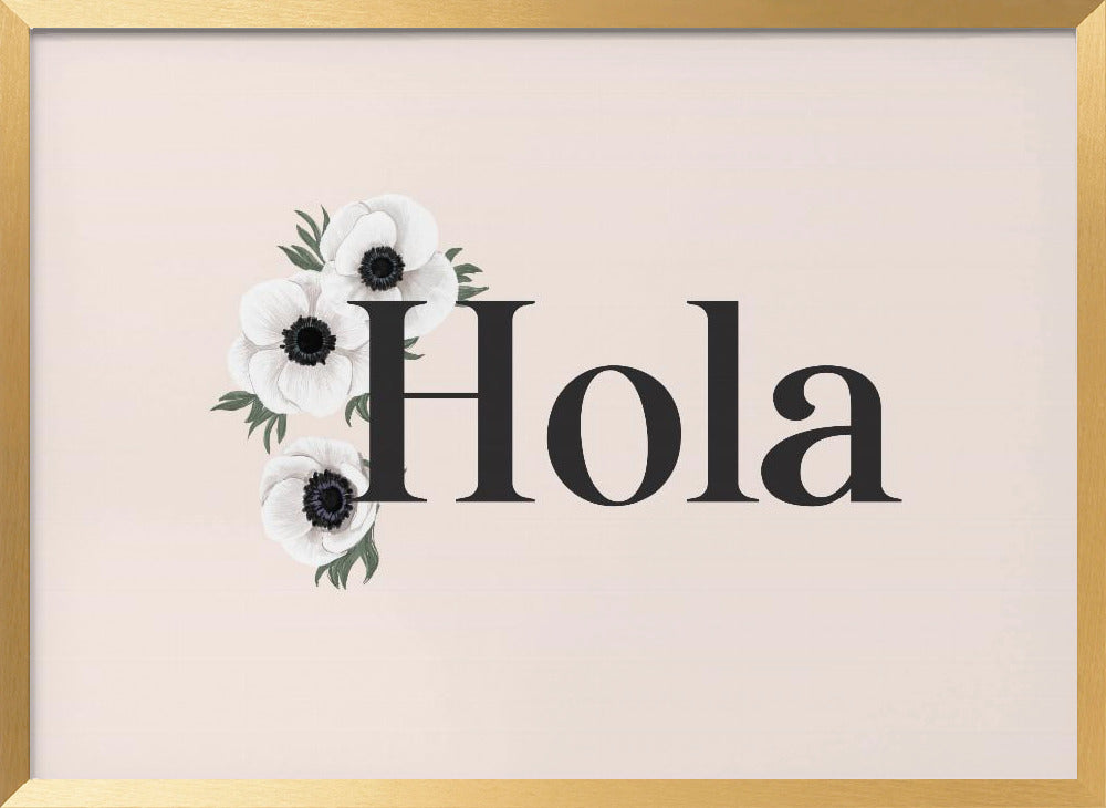 Anemone Hola I Poster