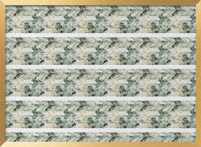 Green Beige Pattern Poster