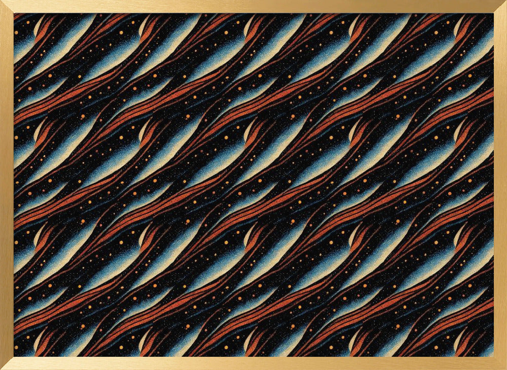 Space Pattern Poster