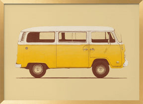 Yellow Van Poster