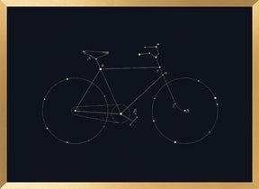 Bike Constellation Poster