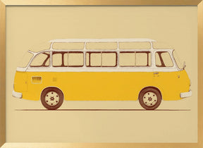 Yellow Van Poster