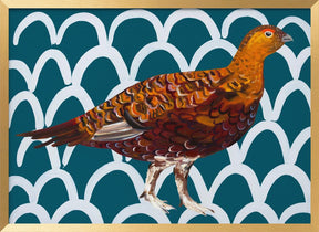 Gorgeous Grouse Poster