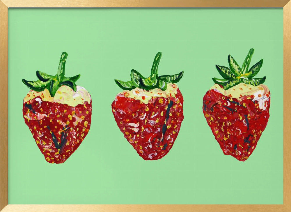 Strawberries Poster