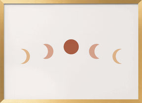 Moonphase No2 Poster