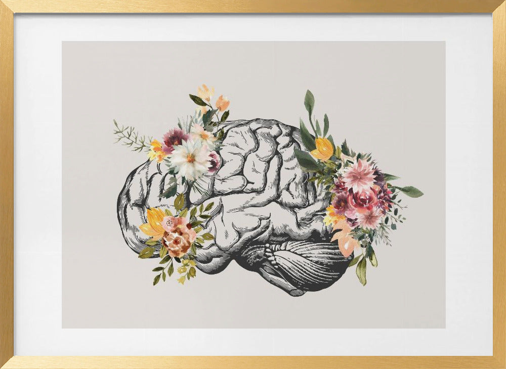 Brain Bloom Poster