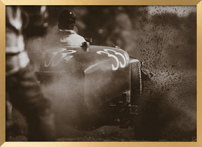 Dirt race - take off... Poster