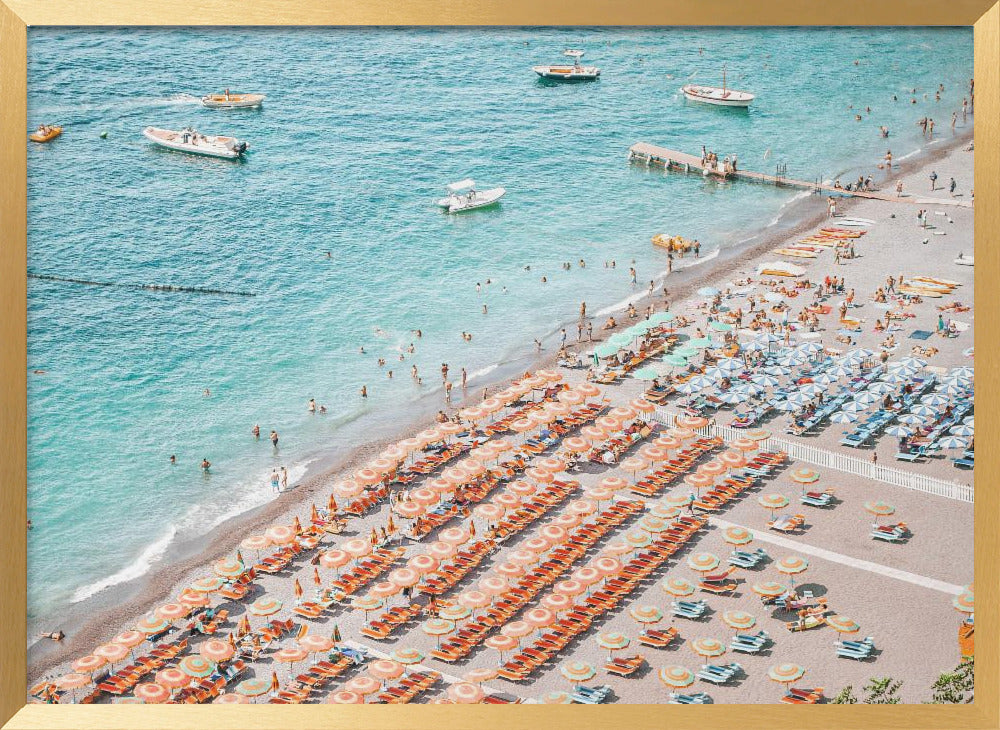 Positano Beach Poster