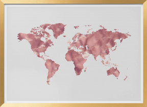 World Map No.2 Poster