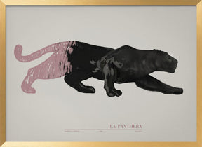 La Panthera (pink) Poster